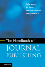 The handbook of journal publishing