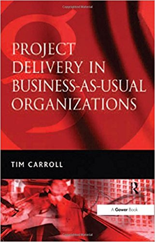 Project delivery in business-as-usual organizations