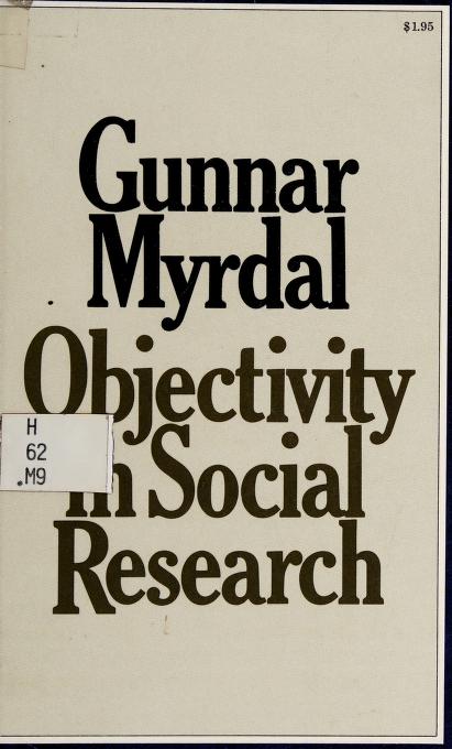 Objectivity in social research