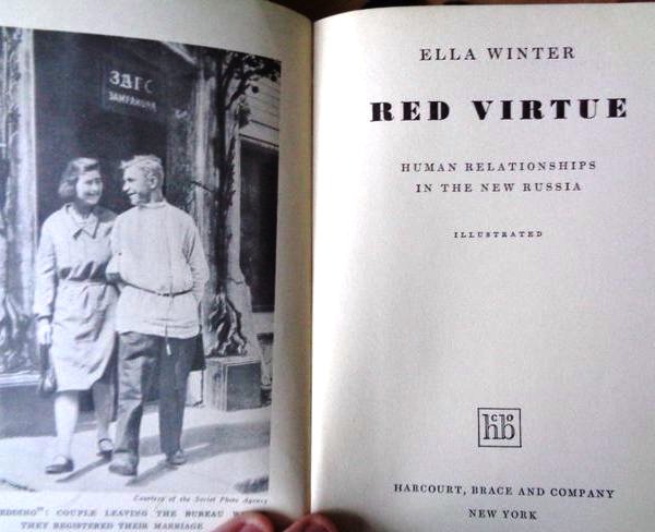 Red Virtue Human Relationships in the New Russia