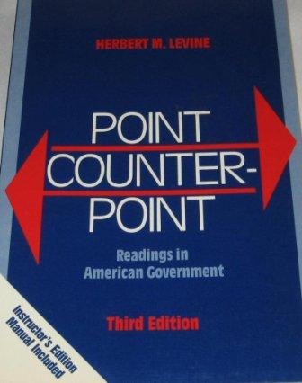 Point-counterpoint : readings in American government