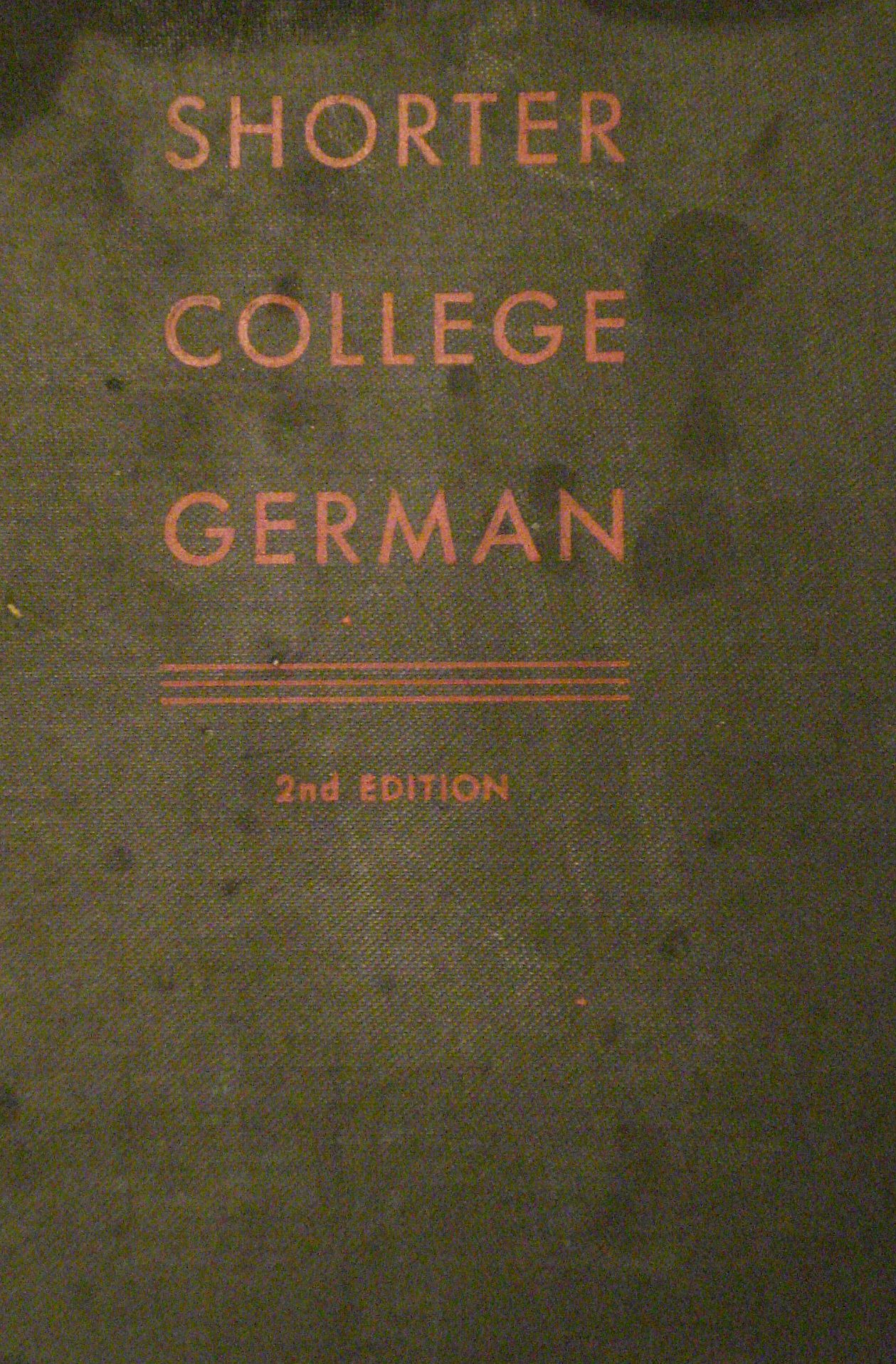 Shorter college German