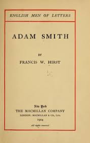 Adam Smith ( English Men of letters)