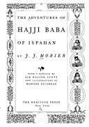 The adventures of Hajji Baba of Uspahan