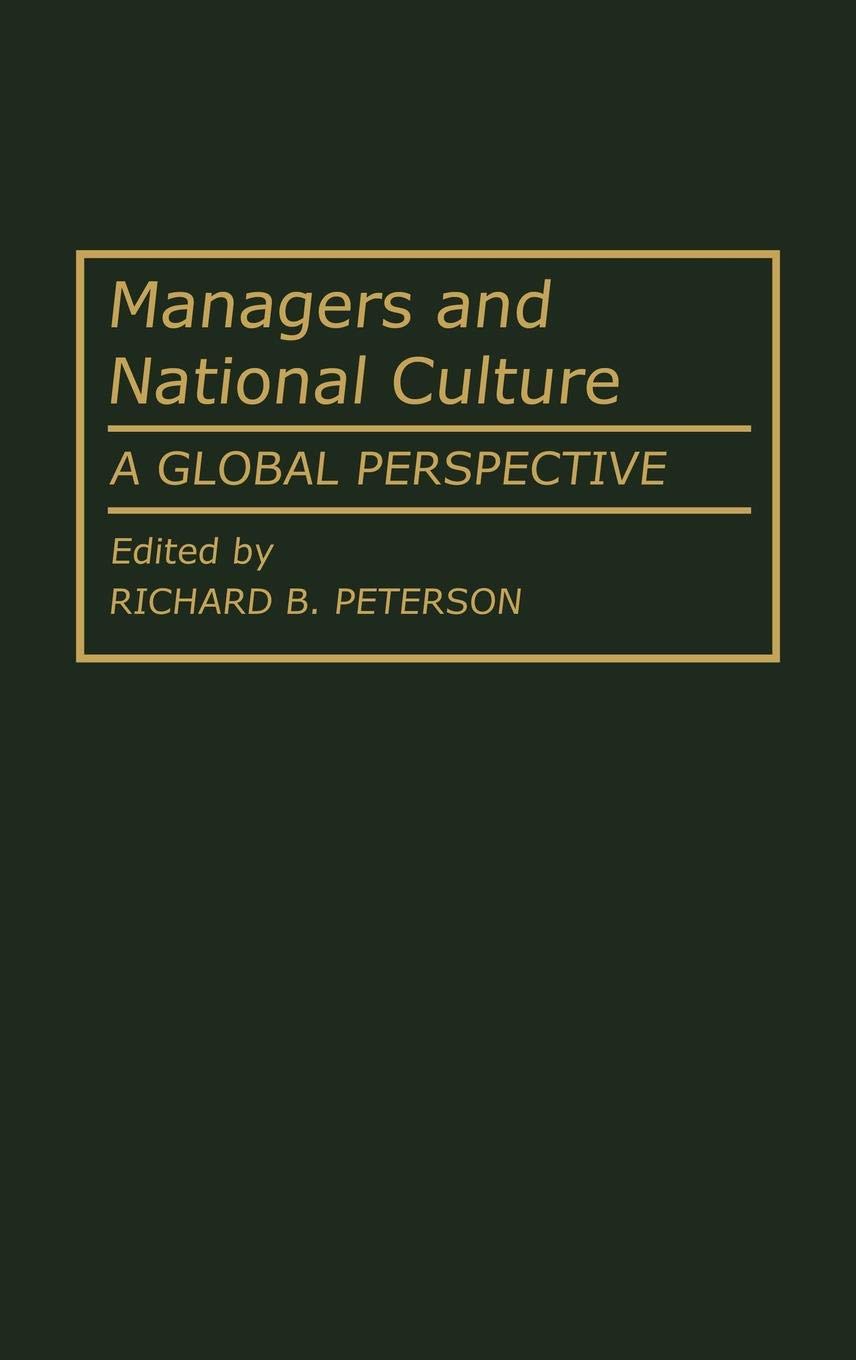 Managers and national culture: a global perspective