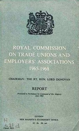 Royal commission on trade unions and employers