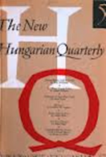 The New Hunarian Quarterly. Vol. V, No 14