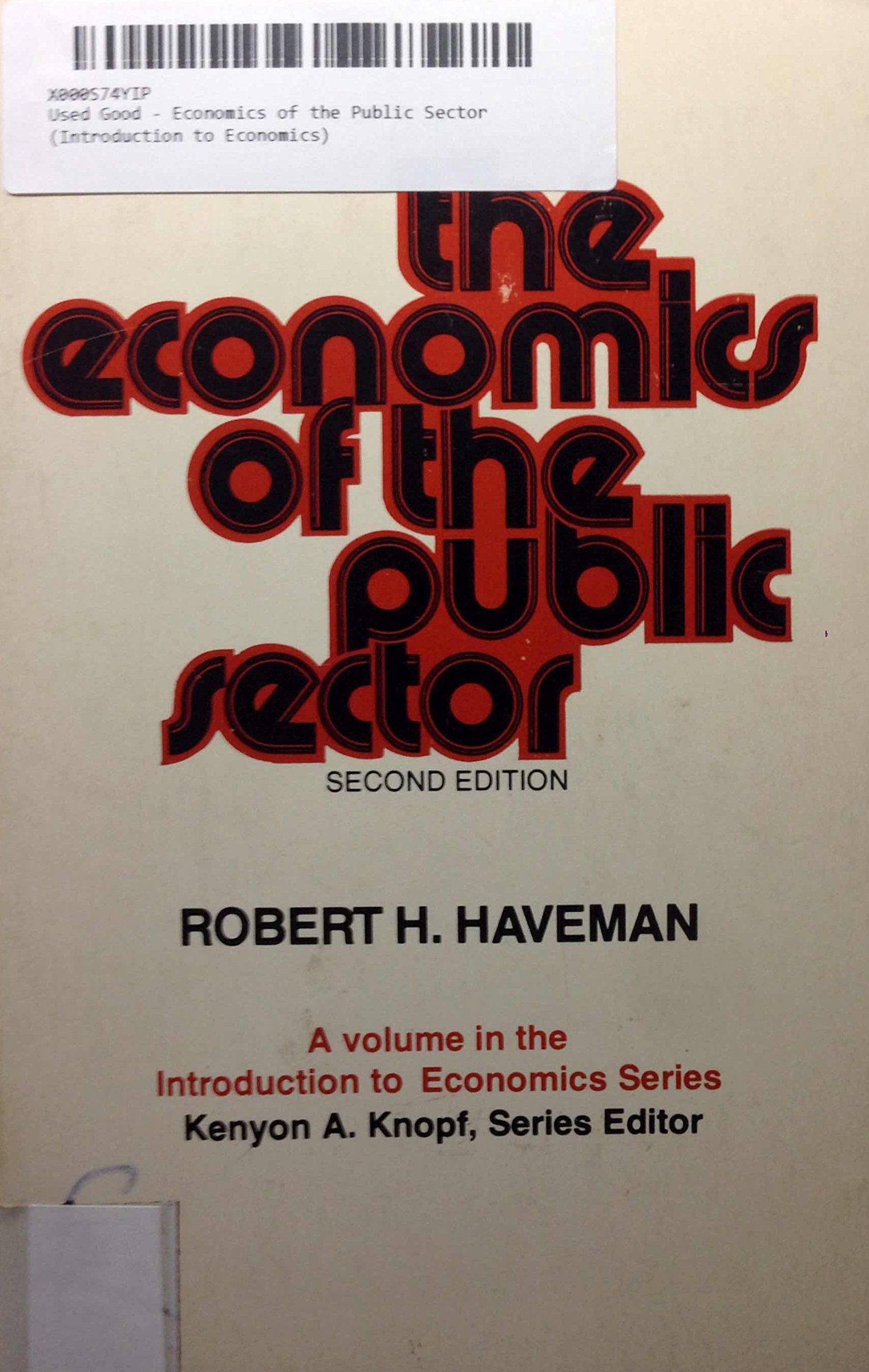 The economics of the public sector