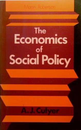 The Economics of Social Policy