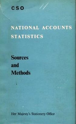 National accounts statistics : sources and methods