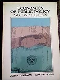 Economics of public policy : the micro view