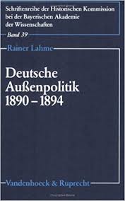 Deutsche Aussenpolitik 1890-1894: von d. Gleichgewichtspolitik Bismarcks zur Allianzstrategie Cap...