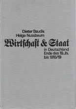 Wirtfchaft & Staat in Deutschland vom Ende des 19. Jahrhunderts bis 1918/19