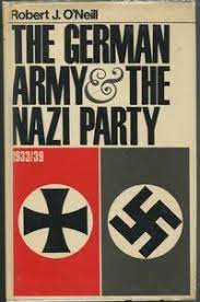 The German army and the Nazi party, 1933-1939