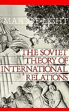 The Soviet theory of international relations