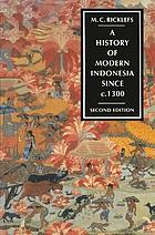 A history of modern Indonesia since c. 1300