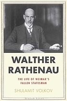 Walther Rathenau : Weimar